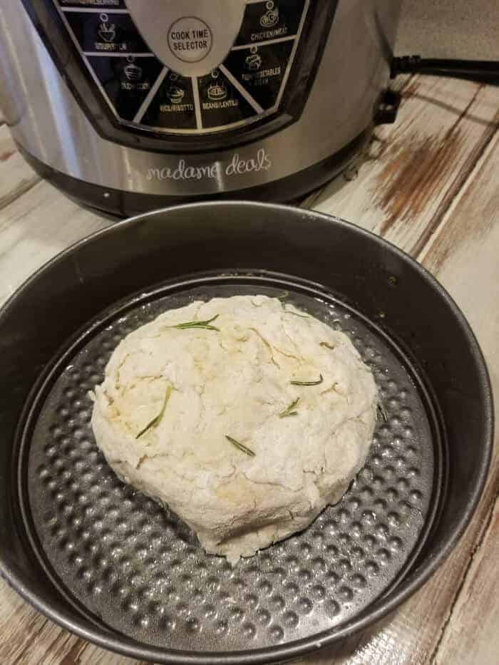 bread in the pan