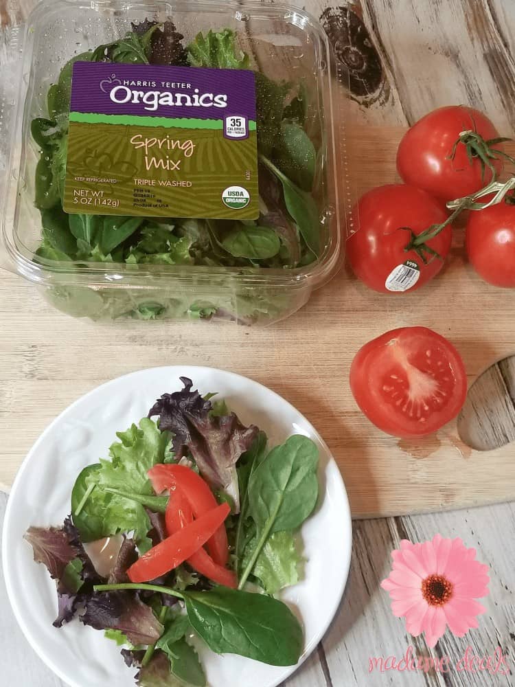 Try this easy and delicious harris teeter organics spring mix