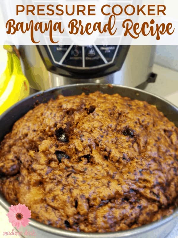 A lot of people love my viral banana nut bread recipe so I decided to make a pressure cooker version. Try my Power Pressure Cooker XL Banana Bread Recipe now!