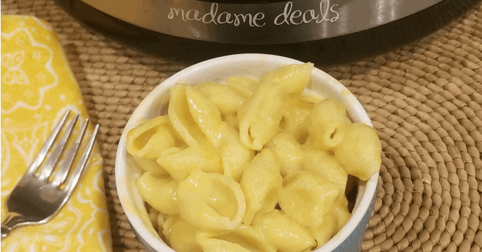 weight watchers mac and cheese pressure cooker