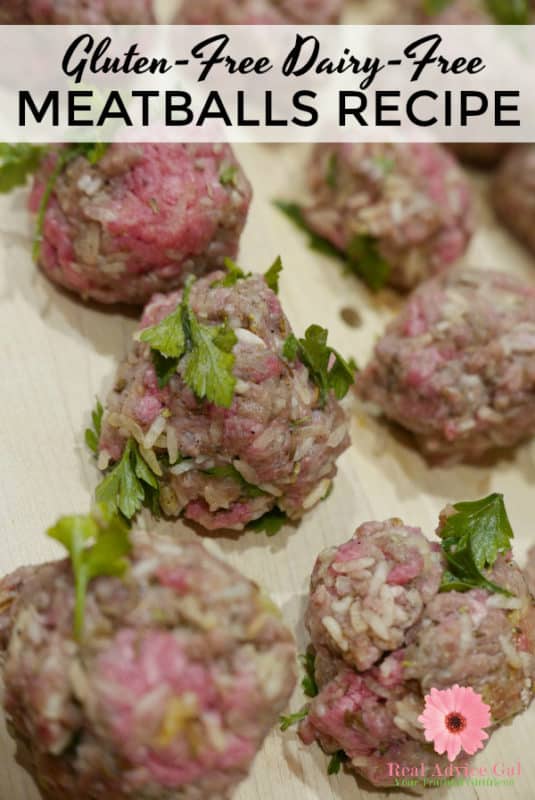 Do you have gluten allergy? You can still enjoy meatballs with my easy Gluten Free Dairy Free Meatballs Recipe