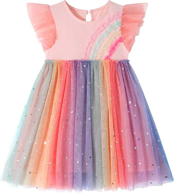 rainbow dress