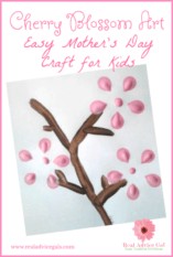 Cherry Blossom Art for Mother’s Day