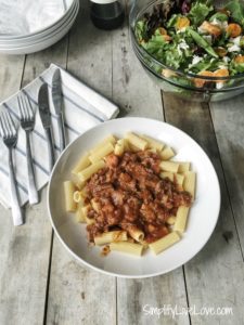 Beef with Rigatoni Hearty Delicious Instant Pot Meal
