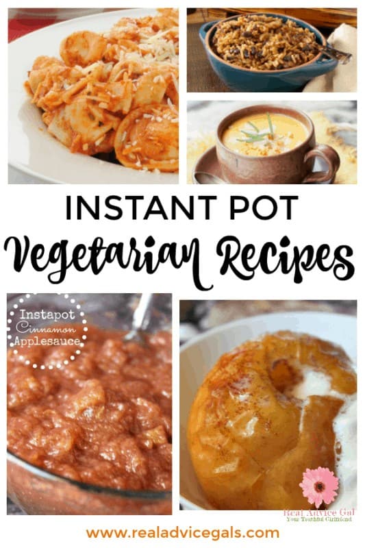 Are you vegetarian? Or do you want to cut-down on your meat intake and have more veggies on your diet? Grab your pressure cooker and try these Instant Pot Vegetarian Recipes
