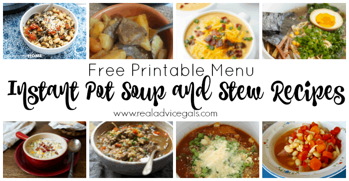 instant pot soup and stew recipes