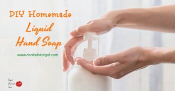 Homemade Liquid Hand Soap