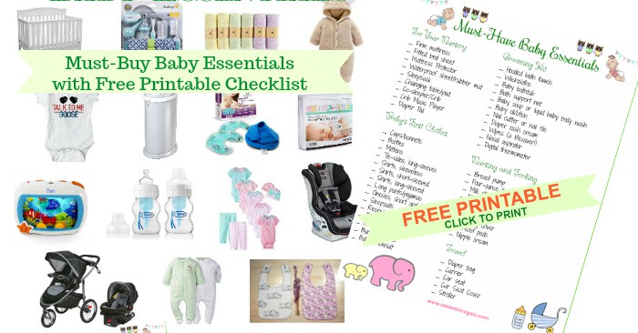 Baby Items Checklist: Must-haves for the First Year
