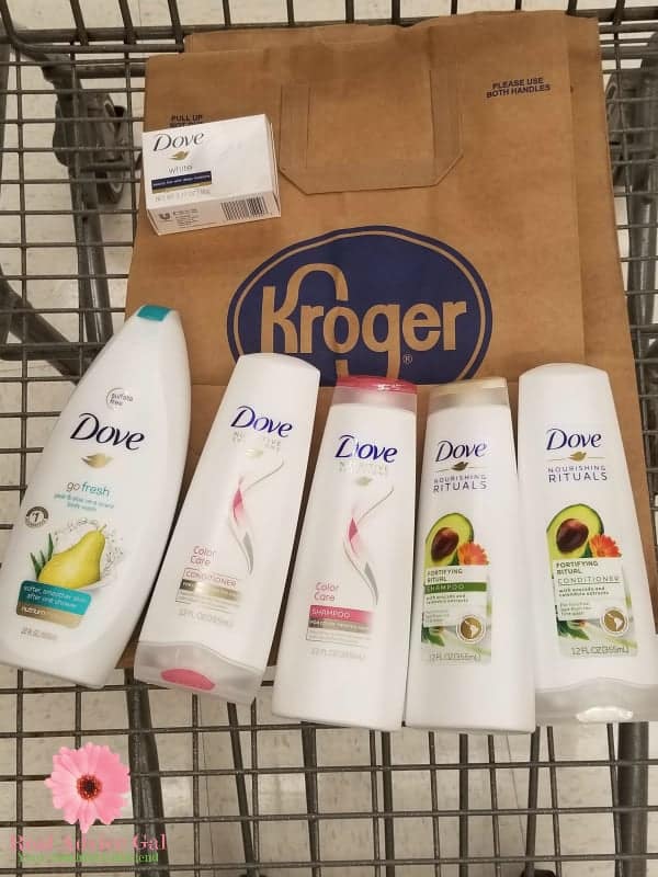 kroger dove items