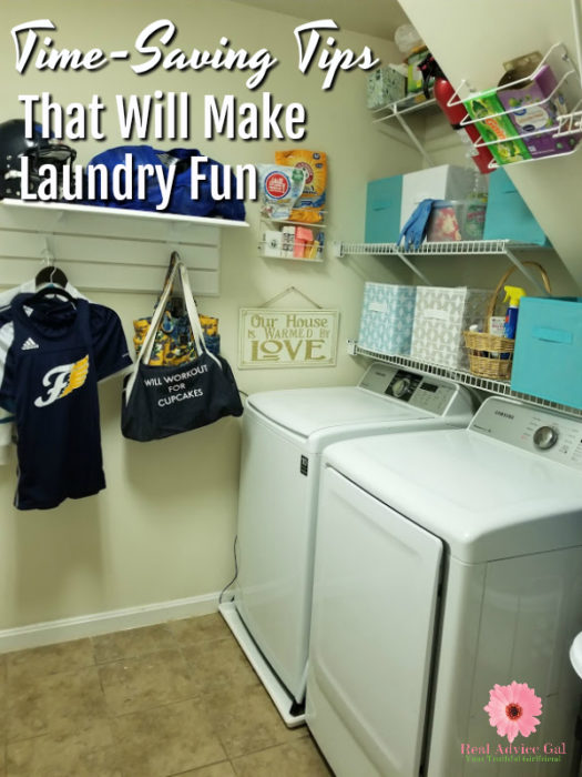 Time saving tips that will make laundry fun