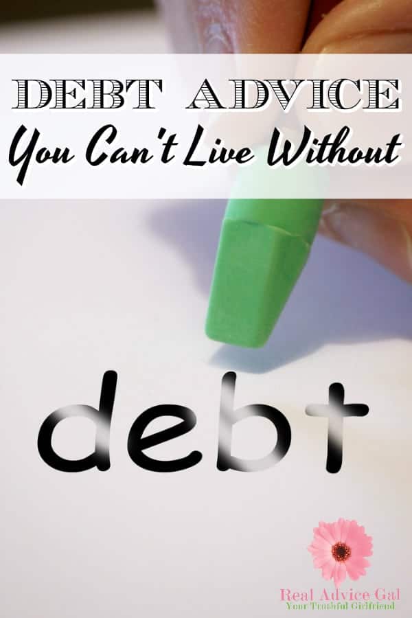 Do you want to be in control of your finances? To be financially confident? Read the debt advice you can't live without.