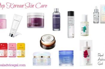 10 step Korean skin care routine