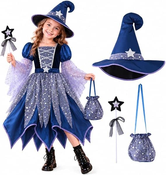 Fun, Spooky and Magical Halloween Costumes 36 Girls Witch Costume