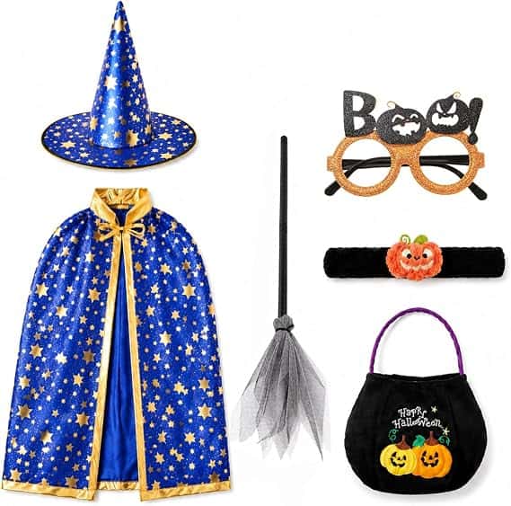 Fun, Spooky and Magical Halloween Costumes 32 Halloween Wizard Costume for Kids