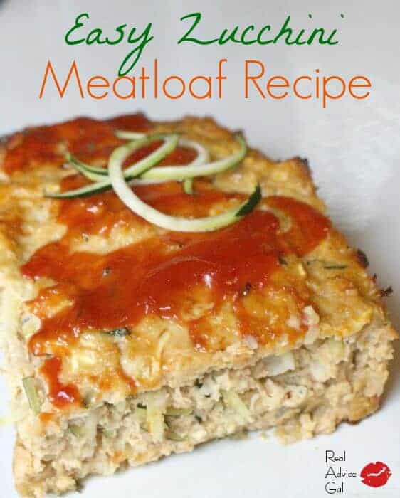 Easy and delicious zucchini meatloaf recipe