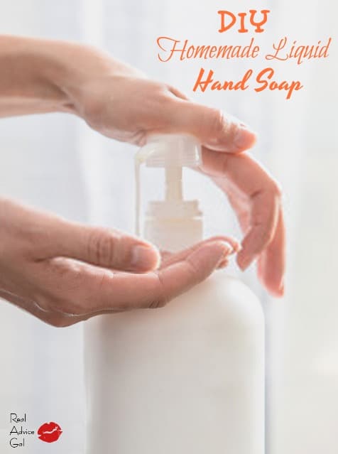 homemade liquid hand soap
