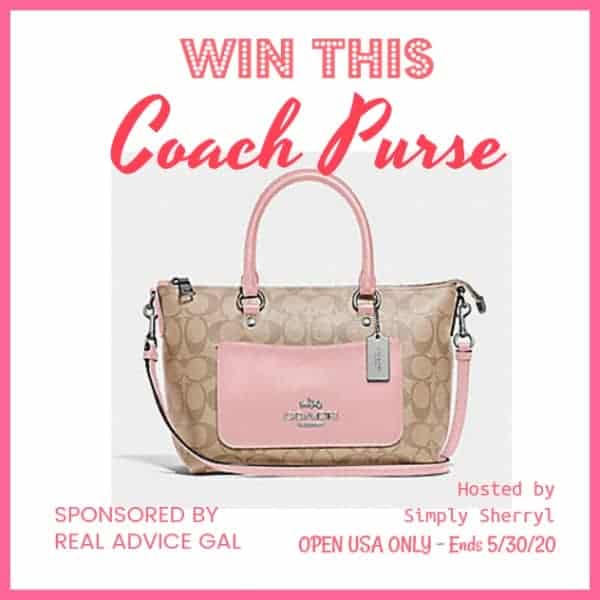 Here's your chance to win a brand new Coach purse!