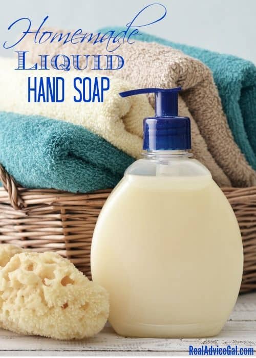 How to Make Homemade Liquid Hand Soap