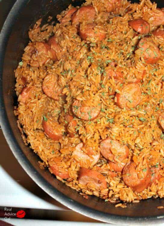 One Pot Jambalaya With Turkey Sausage Recipe 5 One Pot Jambalaya With Turkey Sausage Recipe
