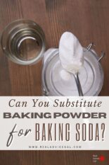Can You Substitute Baking Powder for Baking Soda