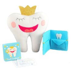 Tooth Fairy Pillow Kit With Notepad And Keepsake Pouch