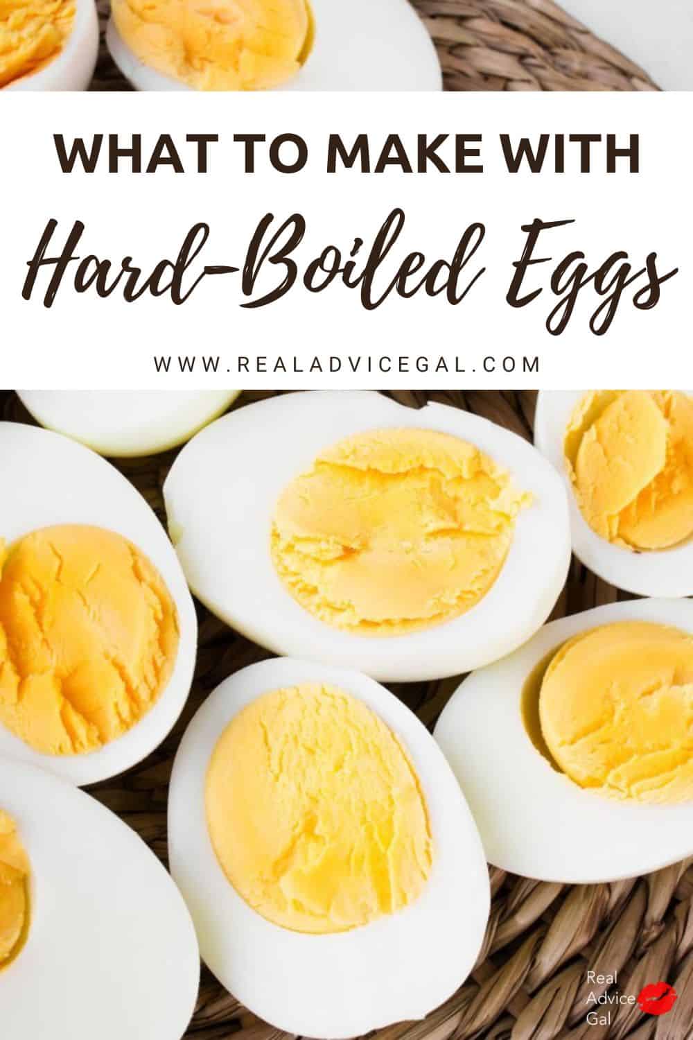 What to Do with Hard Boiled Eggs