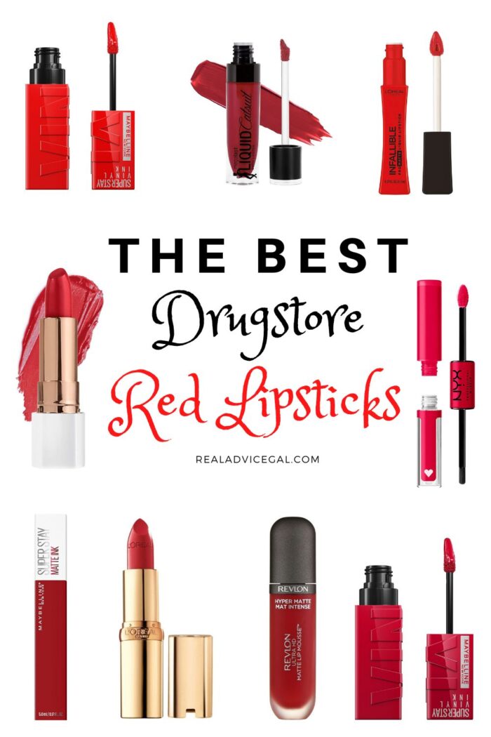 best drugstore red lipsticks