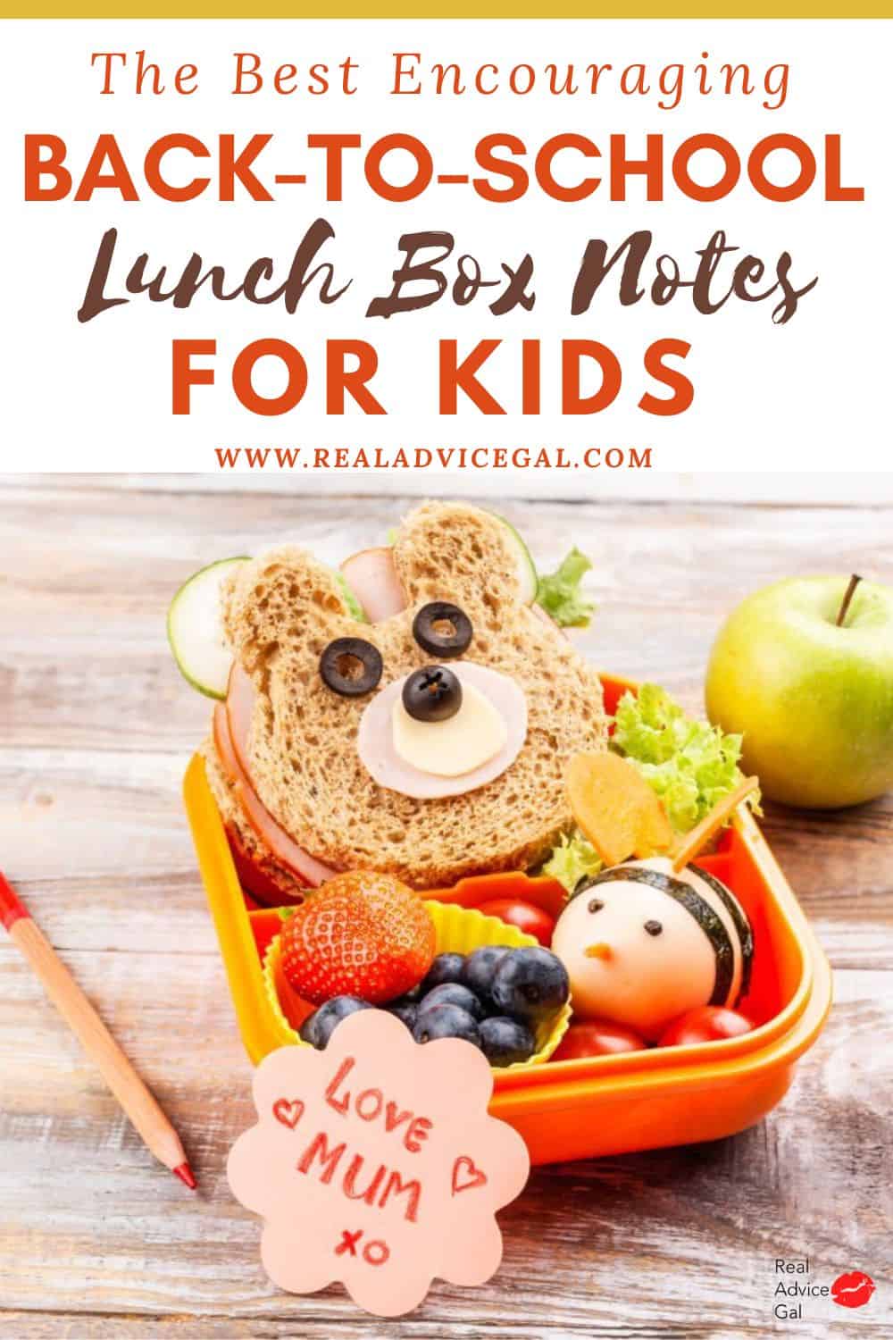 Back to School Printable Lunch Box Notes for Boys