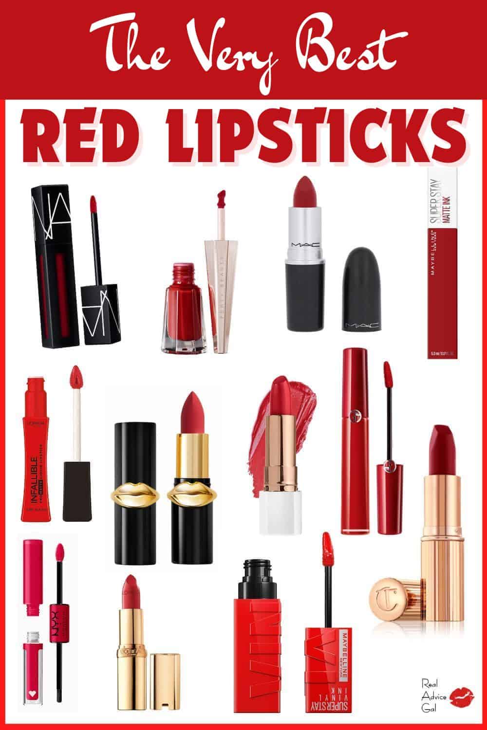 The best red lipsticks!