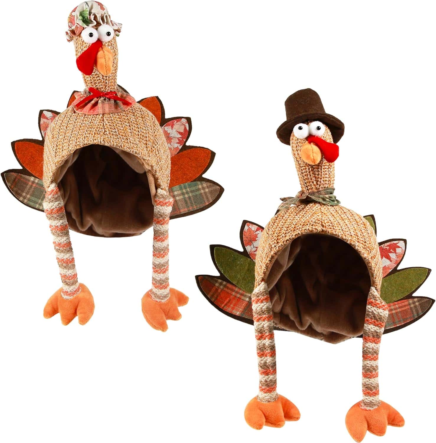 Plush Turkey Hat