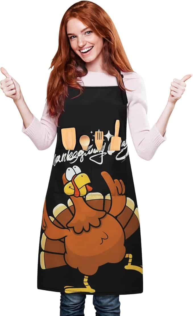 Thanksgiving turkey apron