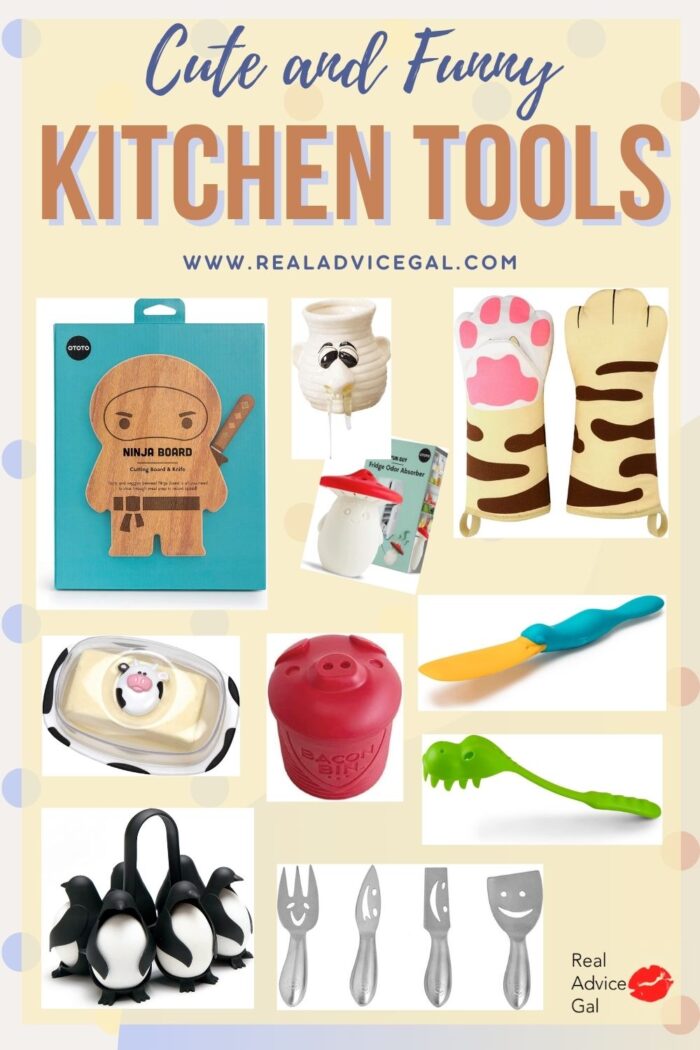 Cute and funny kitchen tools