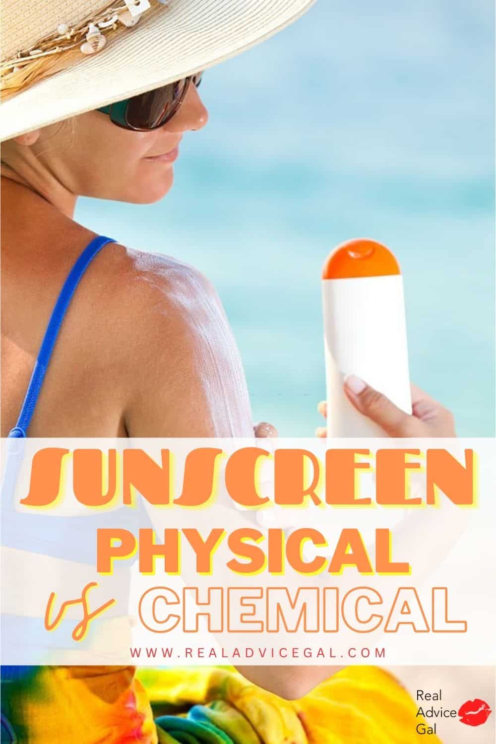Physical Sunscreen vs Chemical Sunscreen