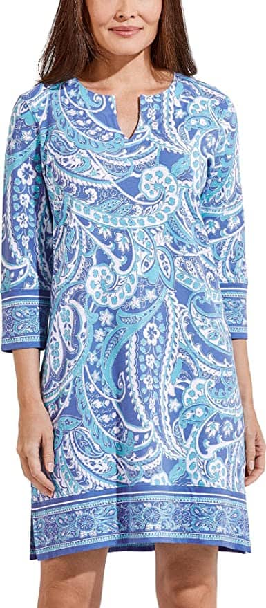 Coolibar UPF 50 Womens Oceanside Tunic Dress