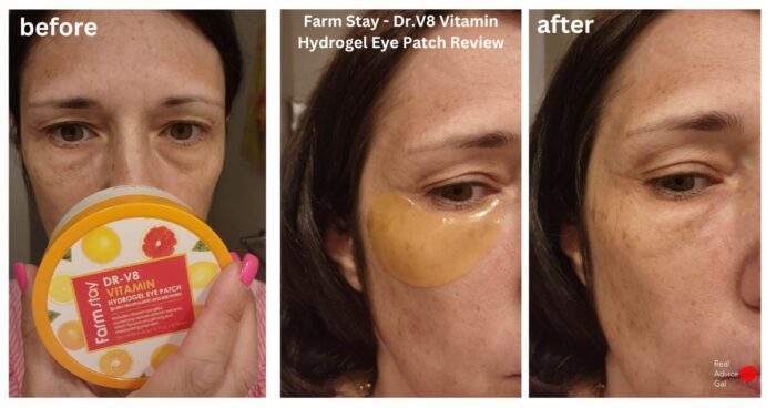Farm Stay - Dr.V8 Vitamin Hydrogel Eye Patch
