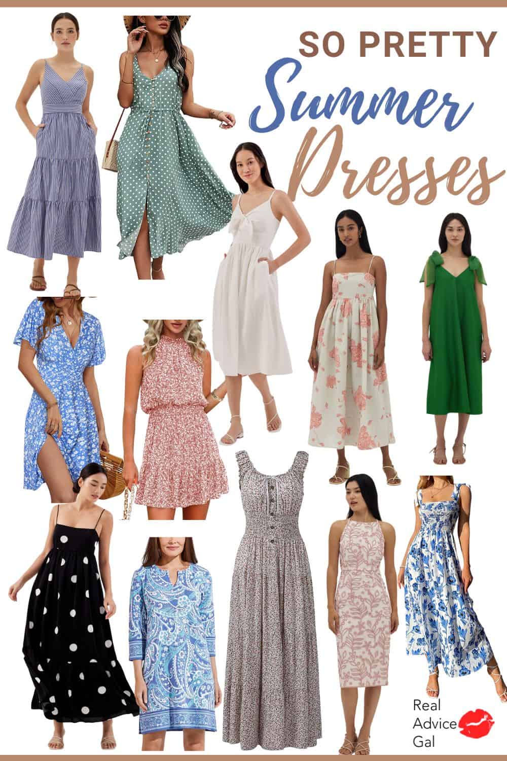 Pretty Summer Dresses for Women
