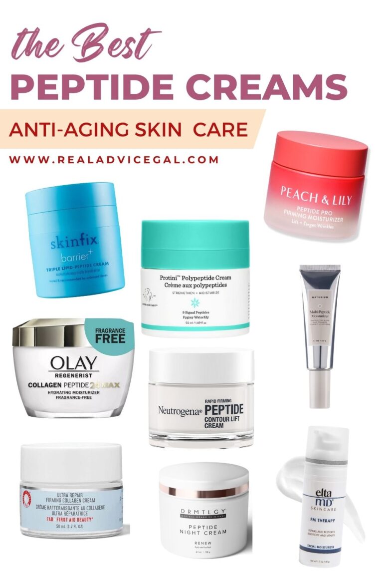 Best Peptides for Skin Anti Aging - Real Advice Gal