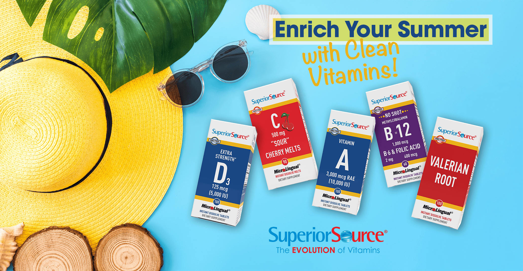 Enrich Your Summer with Clean Vitamins! Superior Source Vitamins Giveaway ($70 Value)