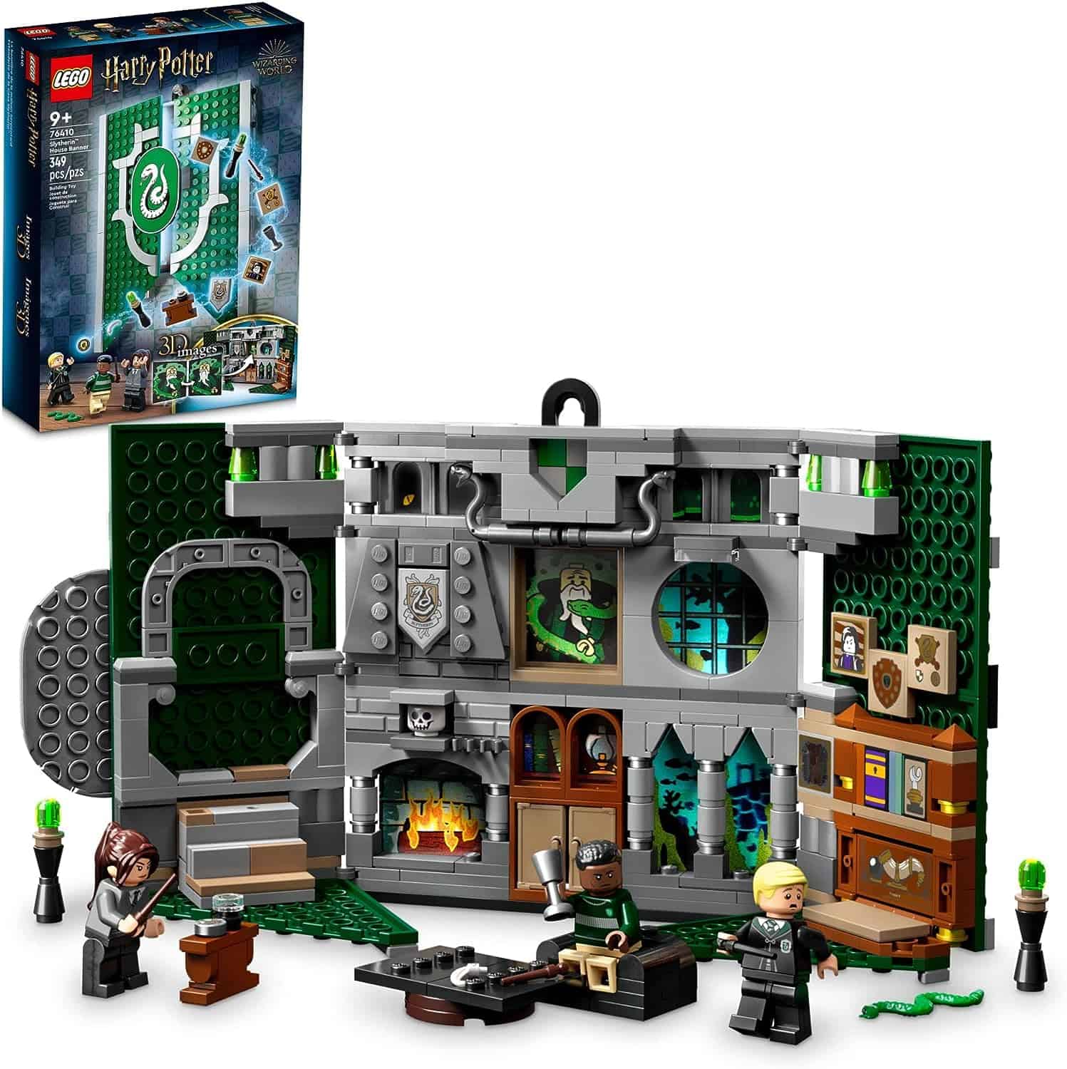 LEGO Harry Potter Slytherin House Banner Building Set