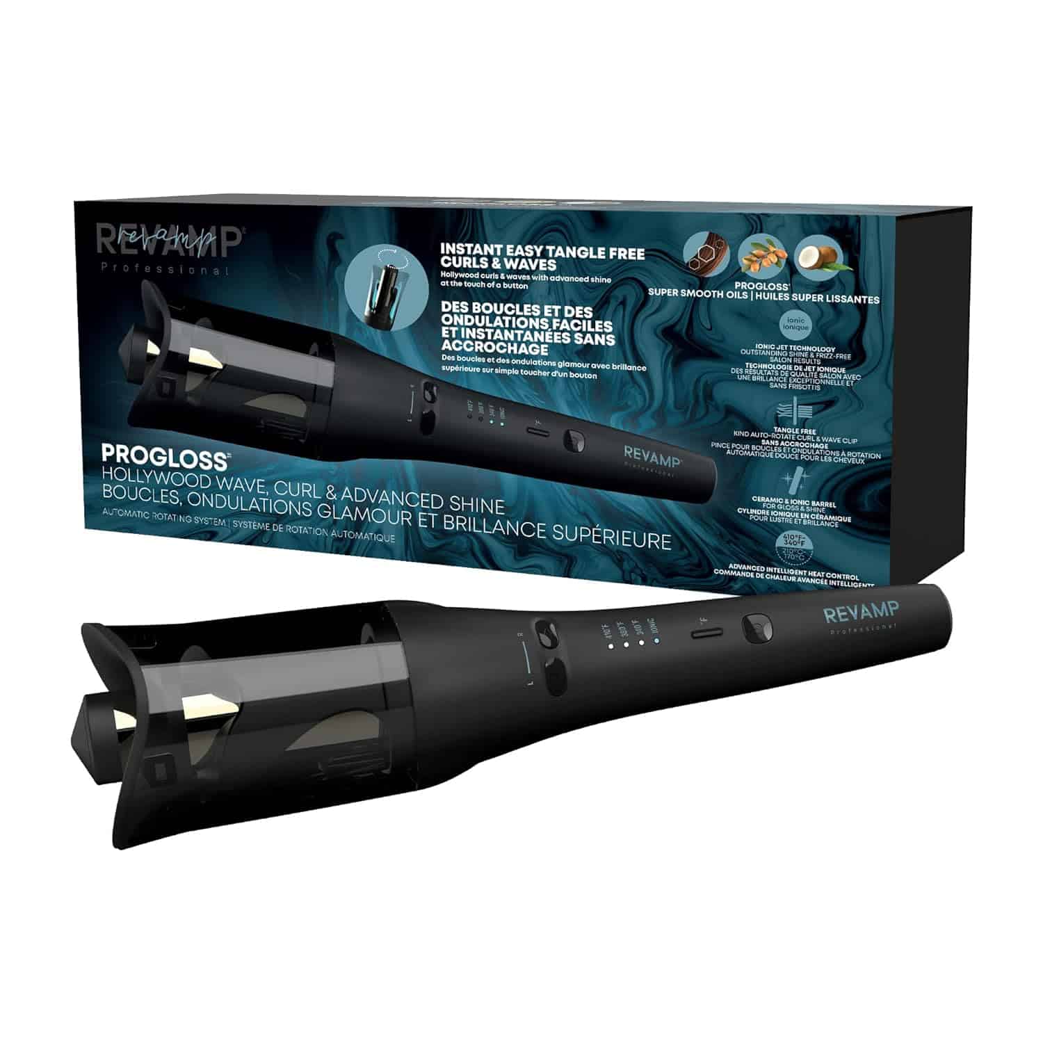 Revamp Progloss Hollywood Automatic Curling Iron
