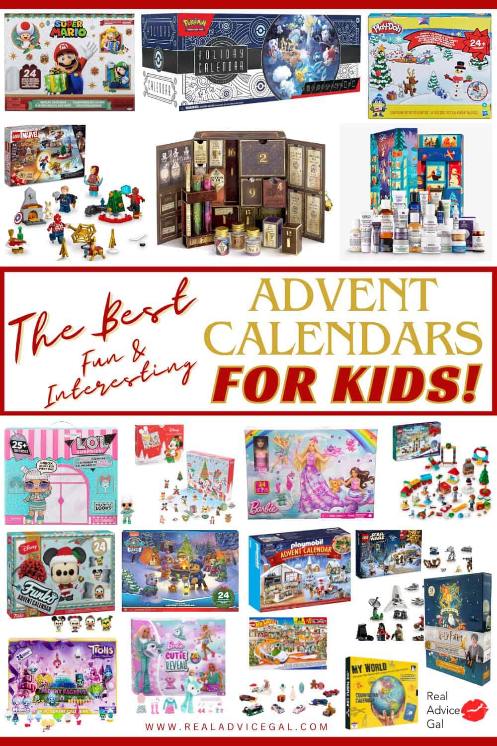  L.O.L. Surprise! Advent Calendar with 25+ Surprises Including a  Collectible Doll with Mix and Match Outfits, Shoes, and Accessories - Great  Holiday Gift for Kids : Toys & Games