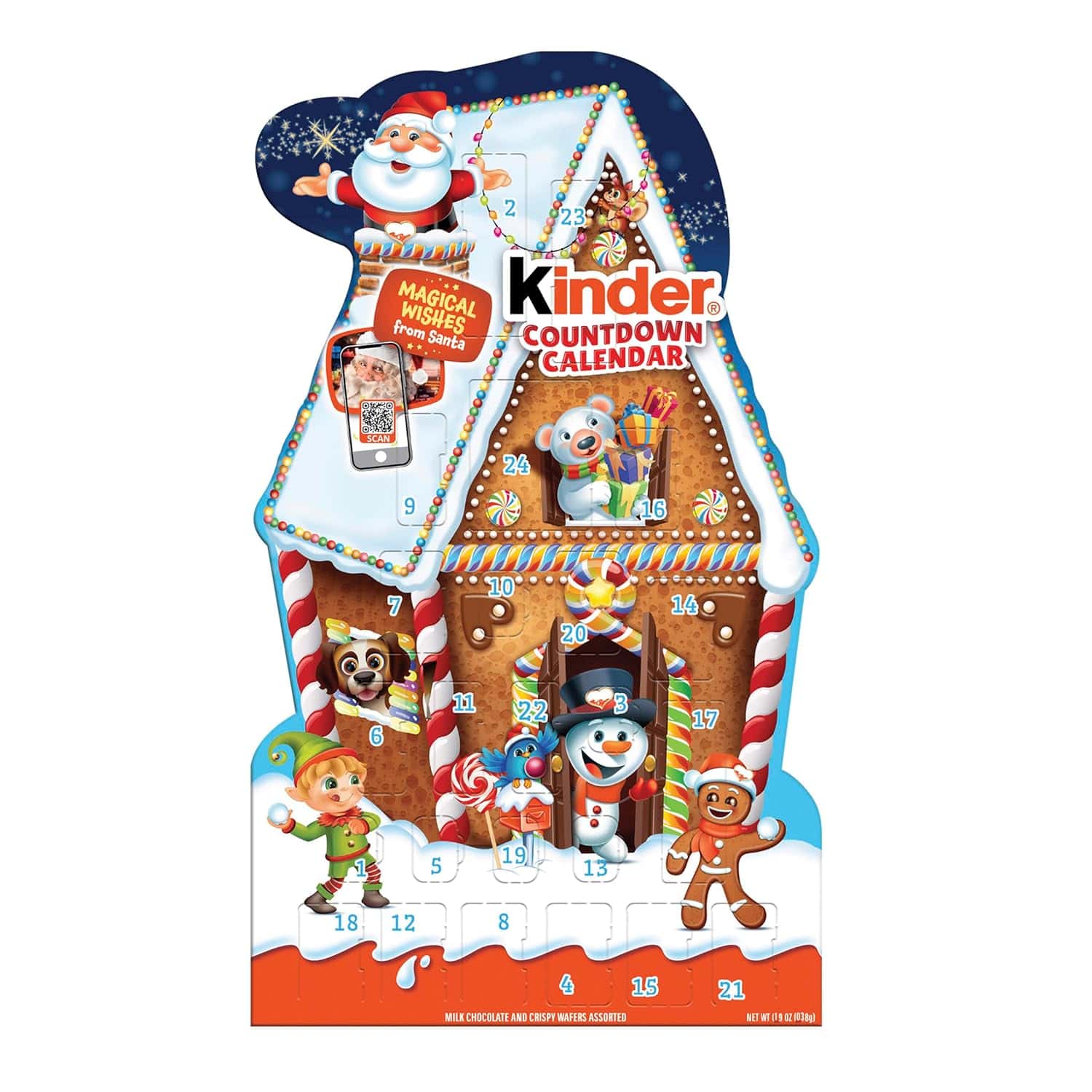 Kinder Holiday 2024 Advent Calendar