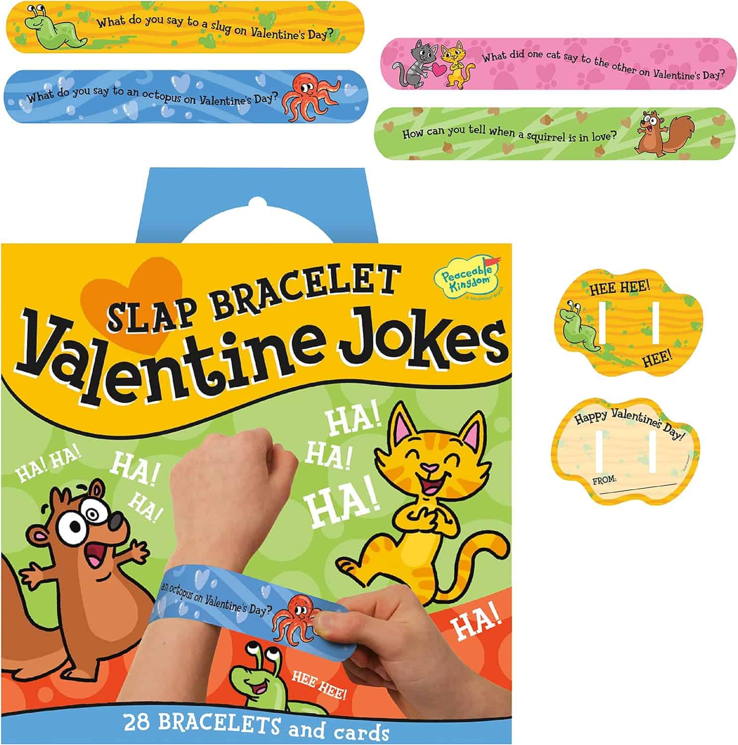 Valentines Day Gifts Jokes Slap Bracelets
