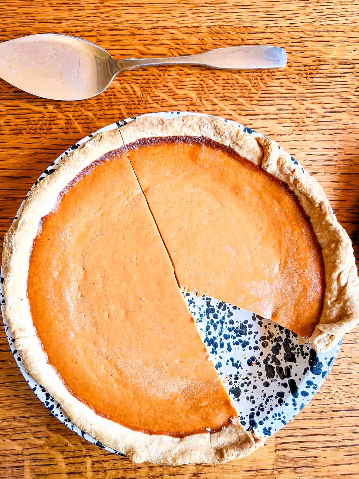 creamy pumpkin pie 1