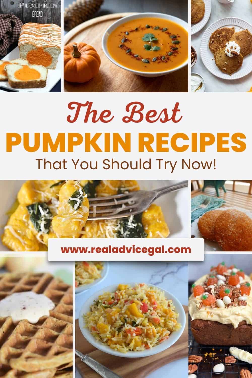 The Best Pumpkin Recipes