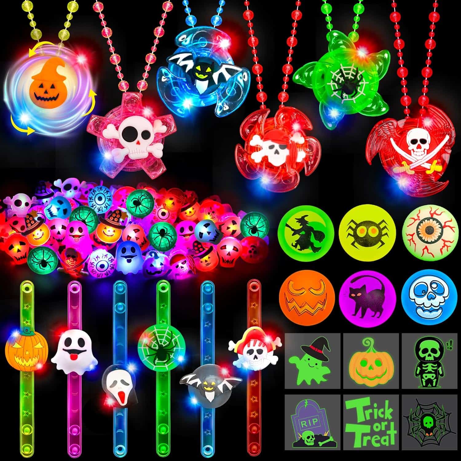 Light-up Halloween Party Favors