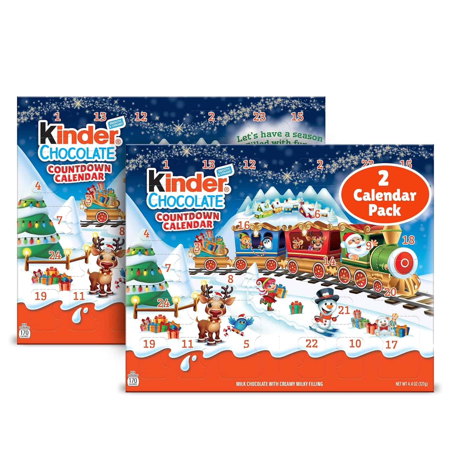 Kinder Chocolate Countdown 2026 Advent Calendar