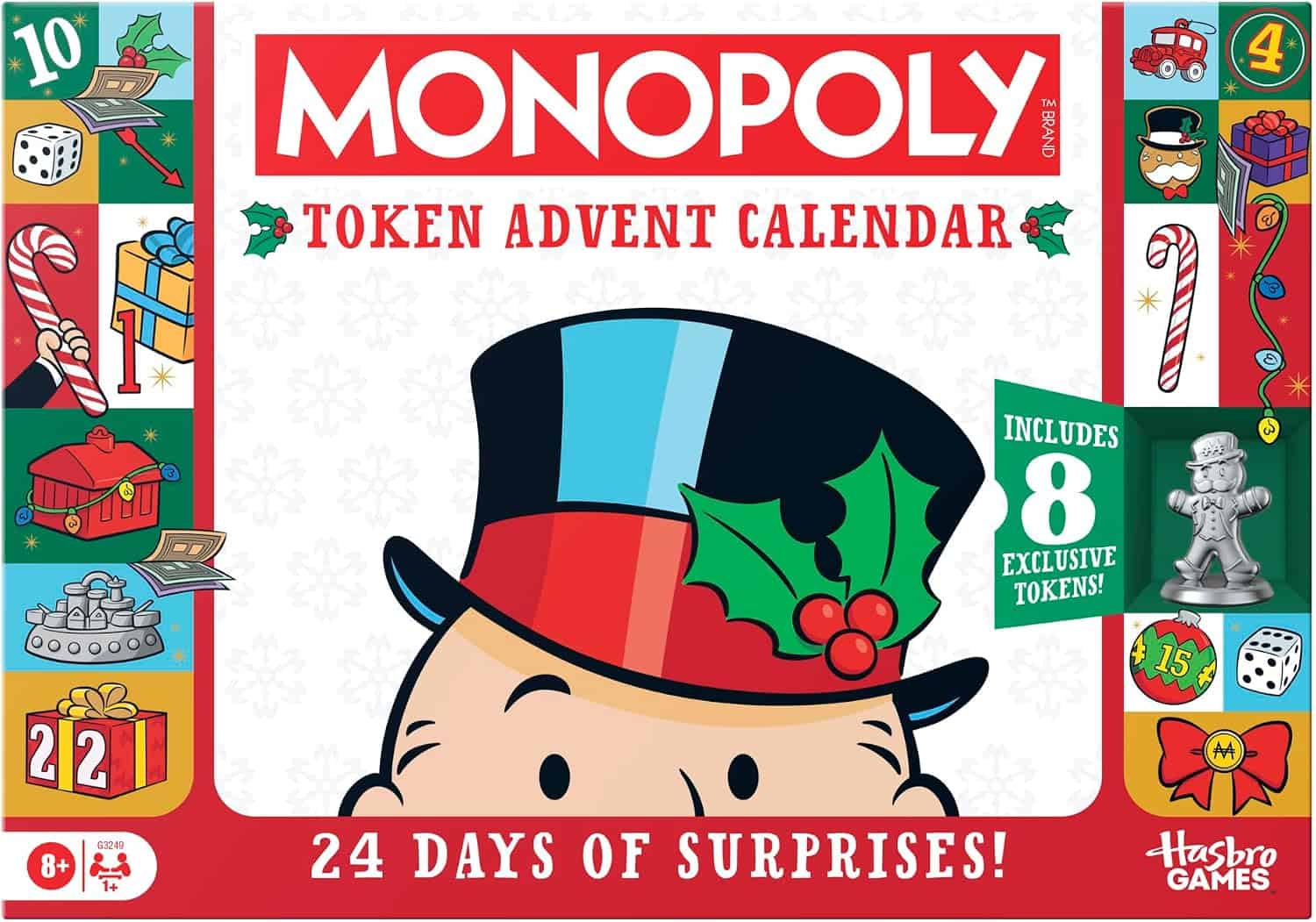 Monopoly Token Advent Calendar 