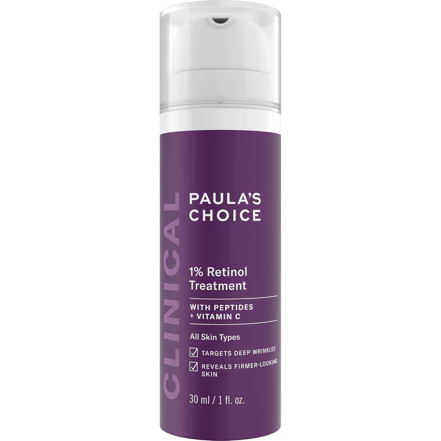 Paula's Choice CLINICAL 1% Retinol Treatment Cream with Peptides
