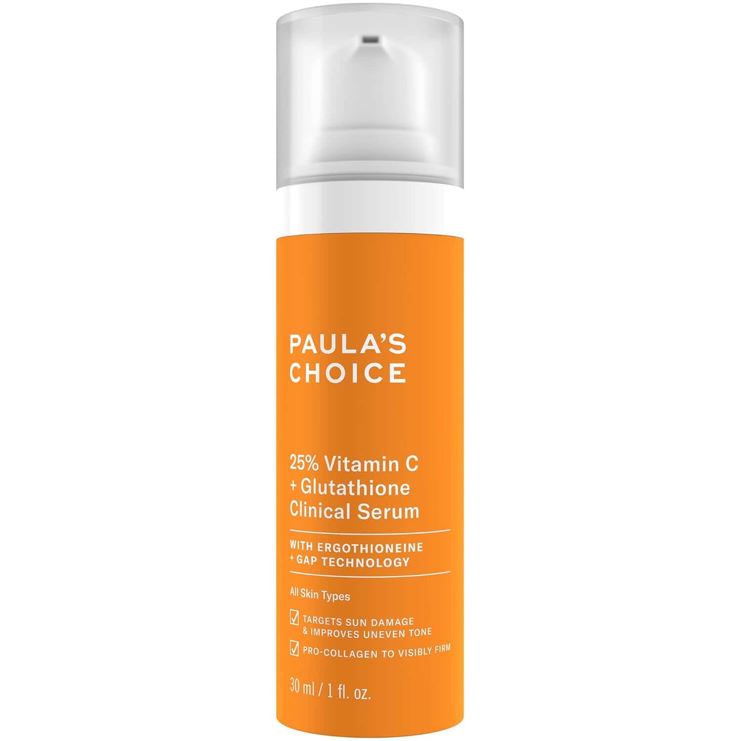 Paula’s Choice 25% Vitamin C Serum with Glutathione & Antioxidants